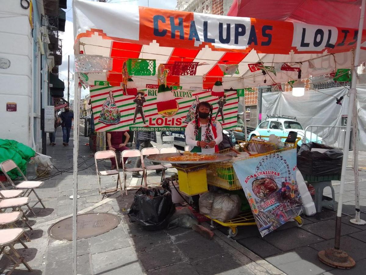 Hostal Azul Puebla Barrio El Alto المظهر الخارجي الصورة
